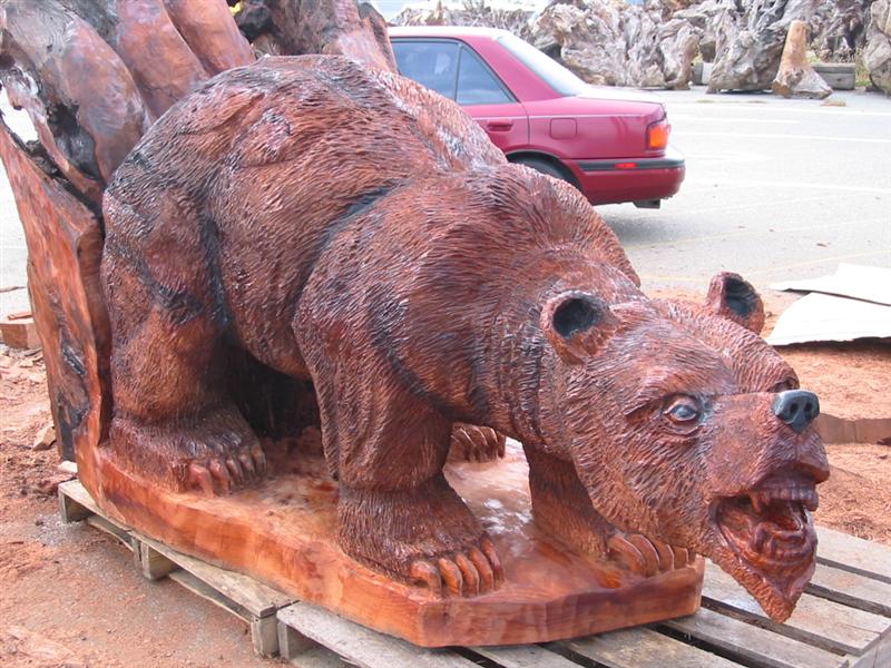 Bear Carvings